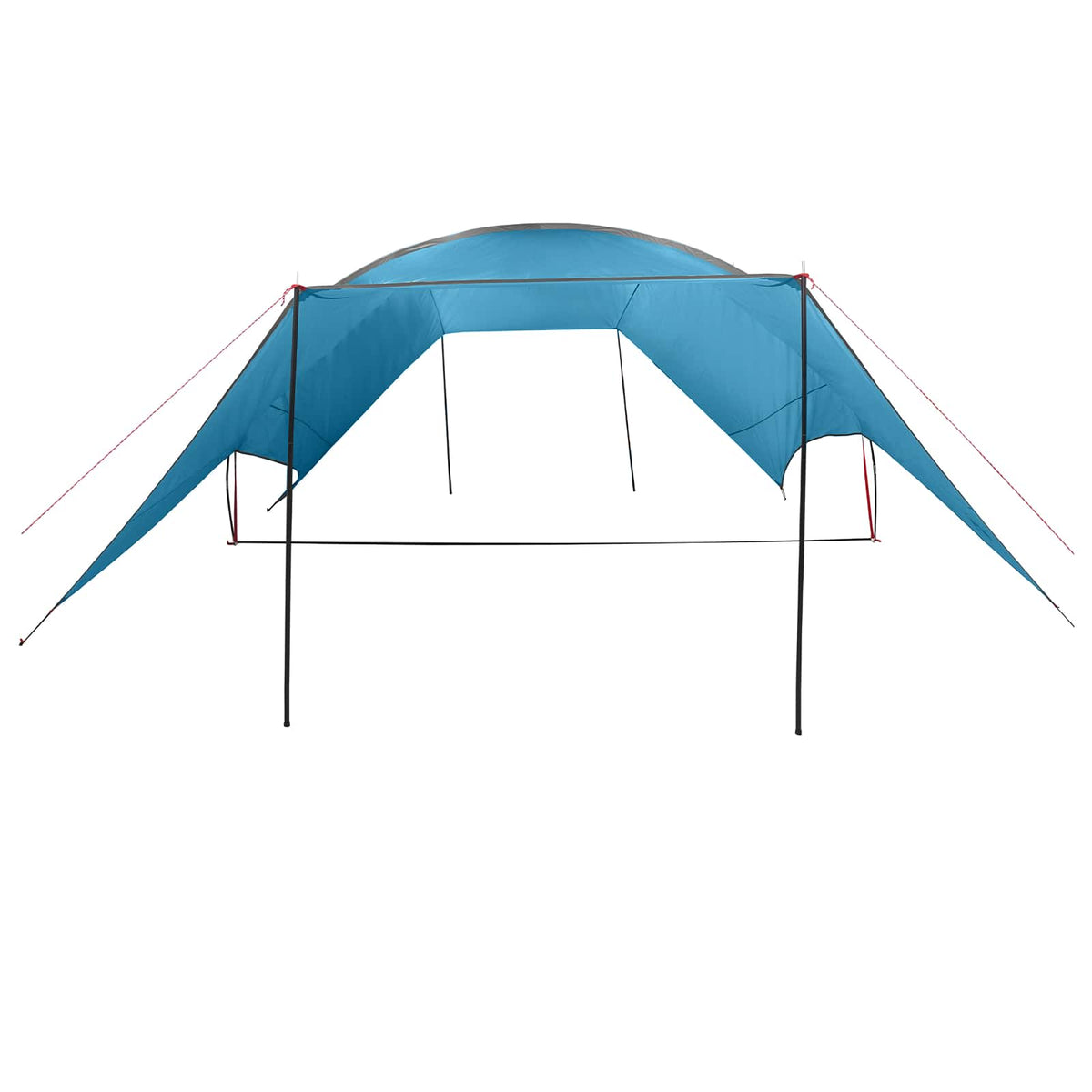 Camping tarp vandafvisende Blå 695 x 580 x 200 cm