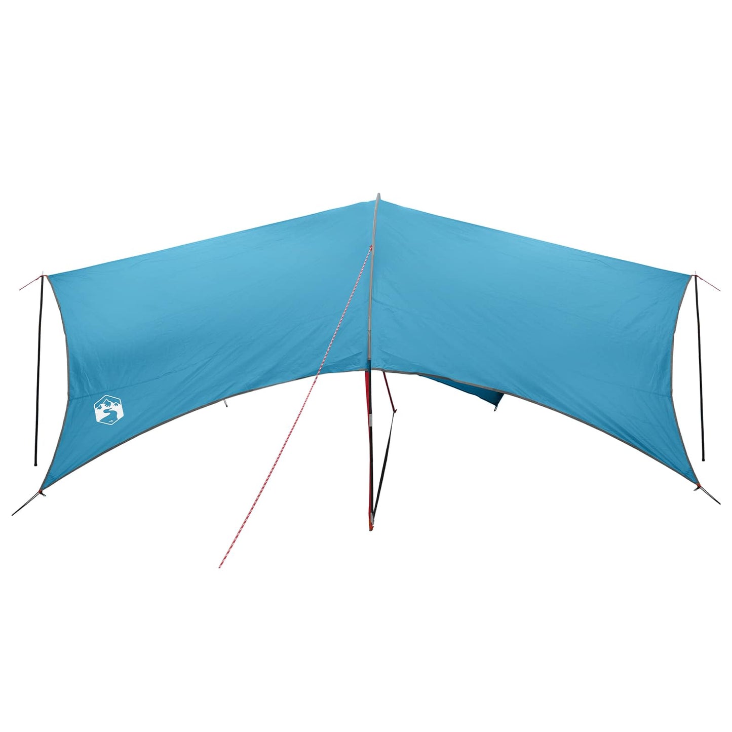 Camping tarp vandafvisende Blå 695 x 580 x 200 cm