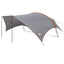 Camping tarp vandafvisende Grå og orange 695 x 580 x 200 cm