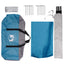 Party Tent med tag Blå 600 x 600 x 400 cm Polyester og Stål