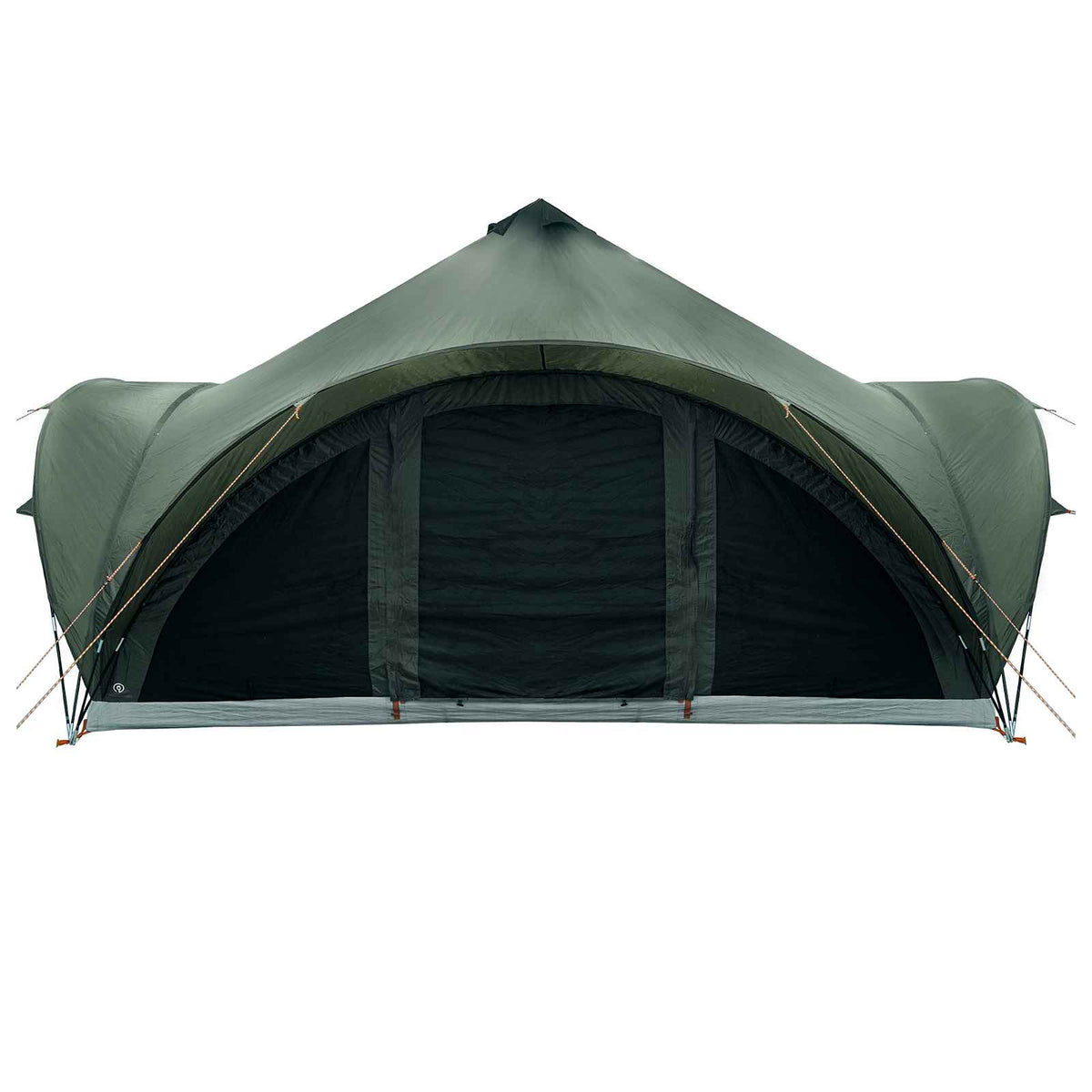 Tipi telt med tag Army grøn 18-Personer Polyester og Stål