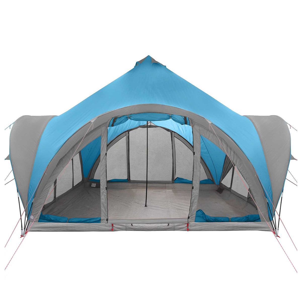 Tipi telt med tag Blå 6-personers Polyester og Stål