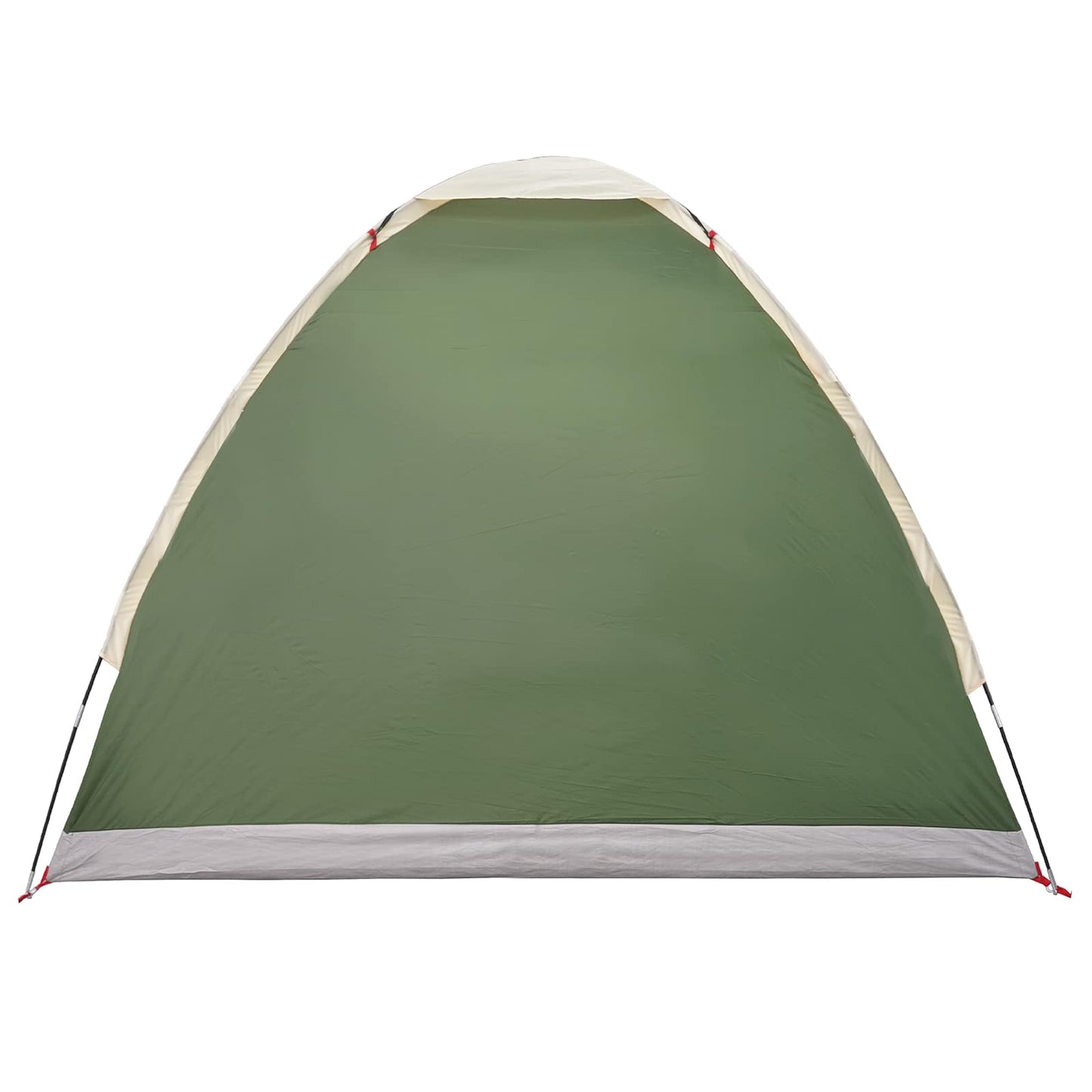 Camping telt 2-personers Grøn 185T Polyester med PU belægning