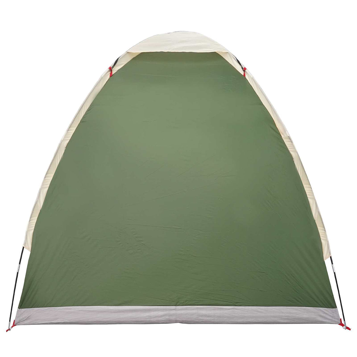 Camping telt 2-personers Grøn 185T Polyester med PU belægning