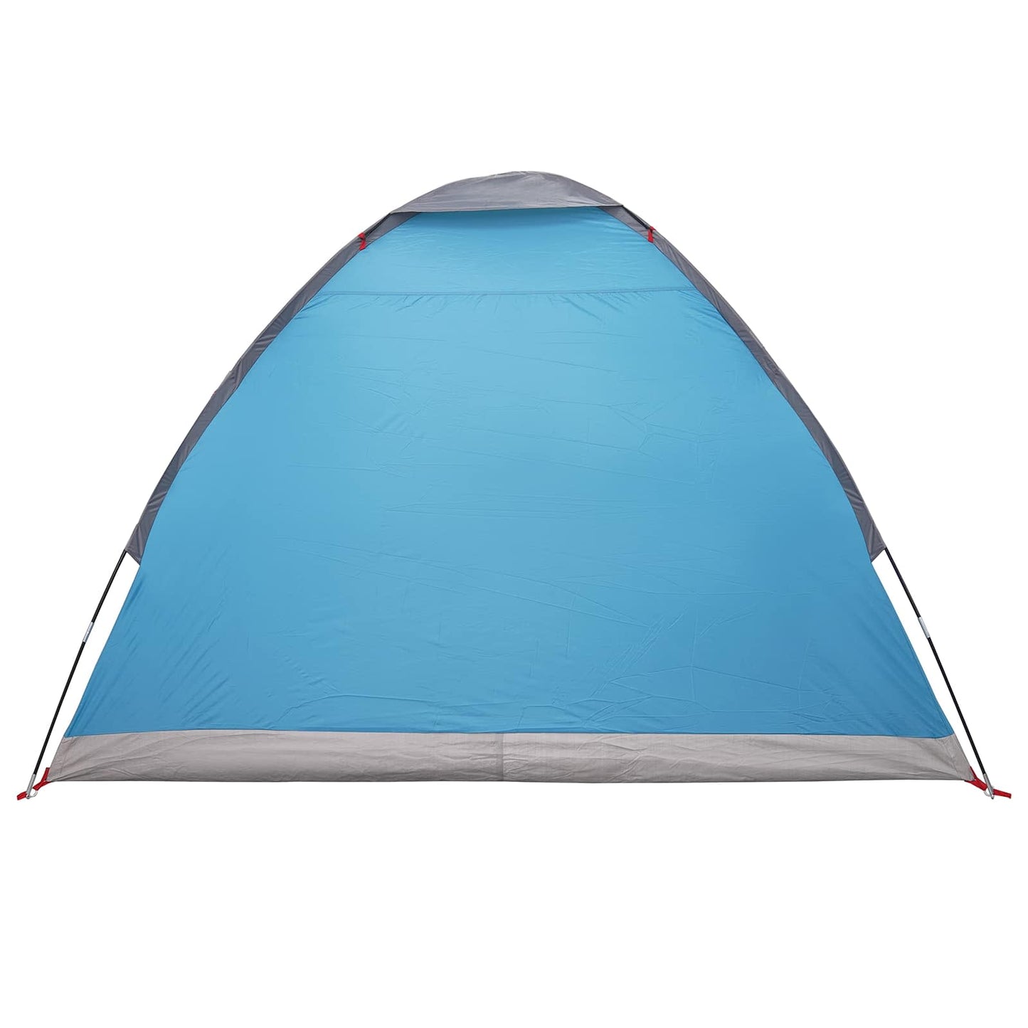 Camping telt 2-personers Blå 185T Polyester med PU belægning