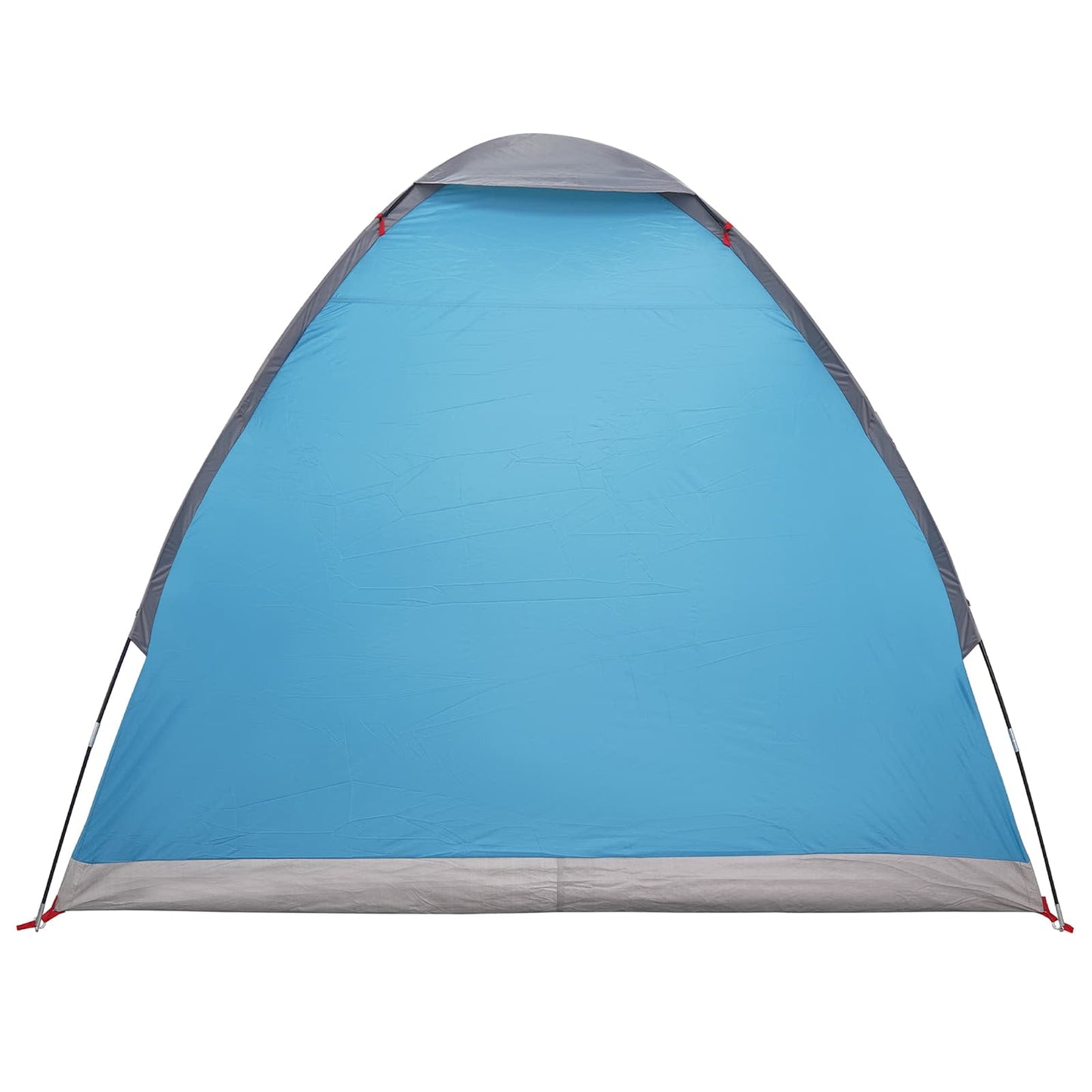 Camping telt 2-personers Blå 185T Polyester med PU belægning