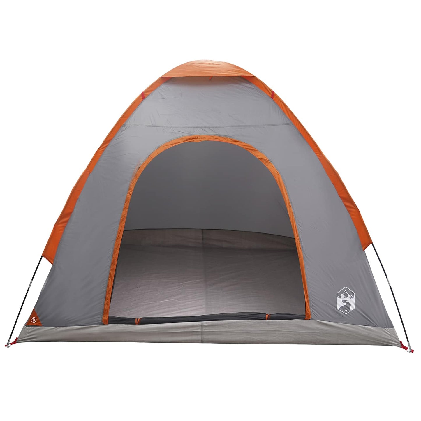 Camping telt 2-personers Grå og orange