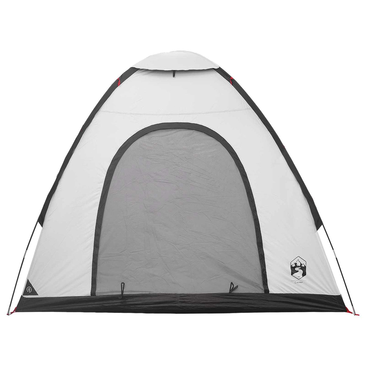 Camping telt 2-personers Hvid Blackout