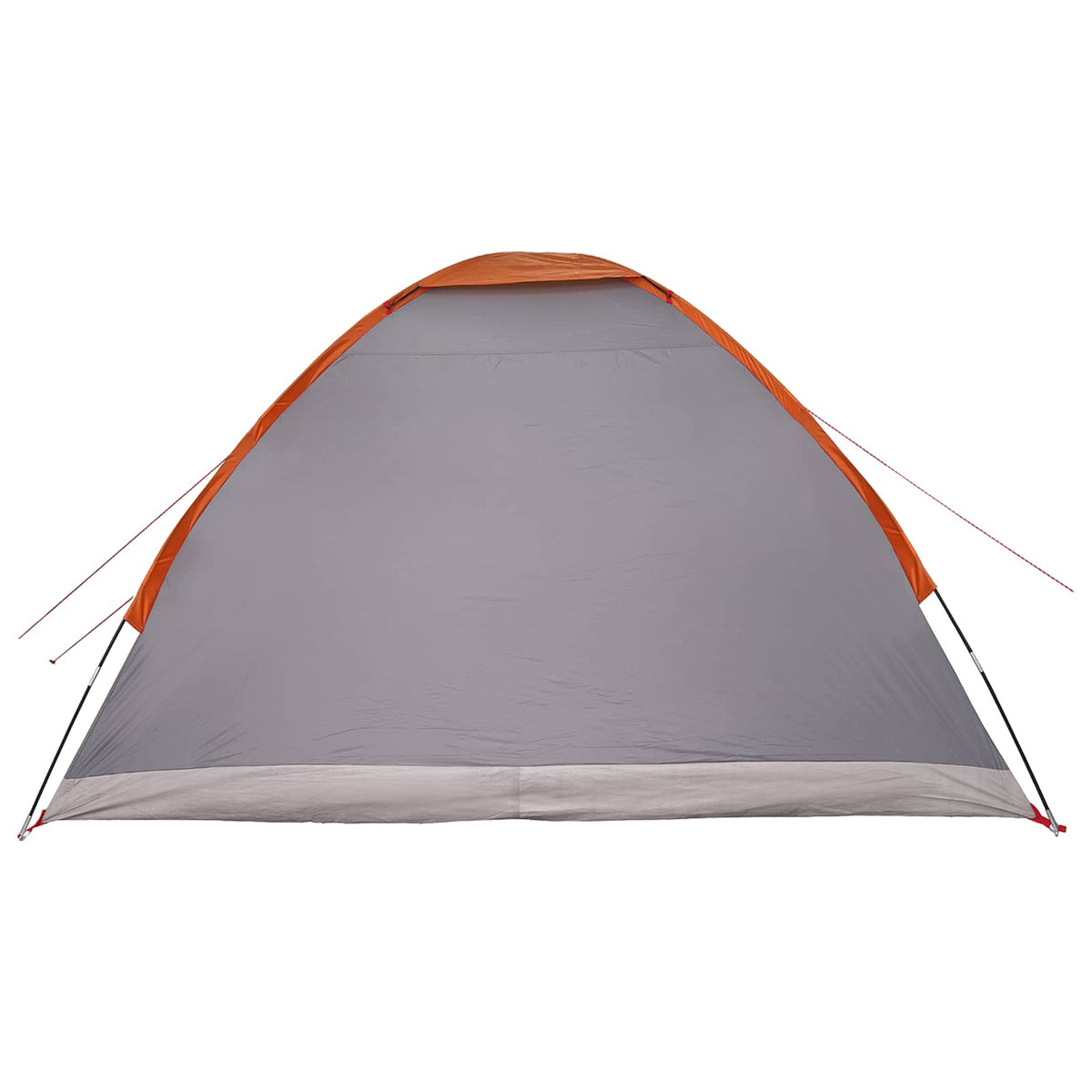 Camping telt 4-personers Grå og orange