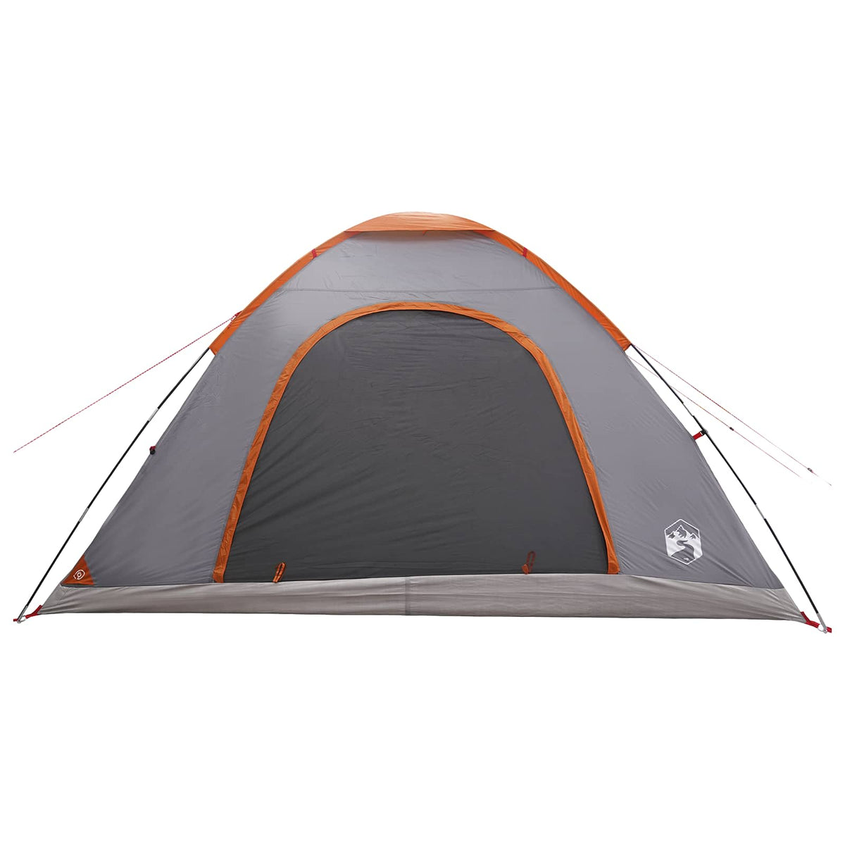 Camping telt 6-personers Grå og orange