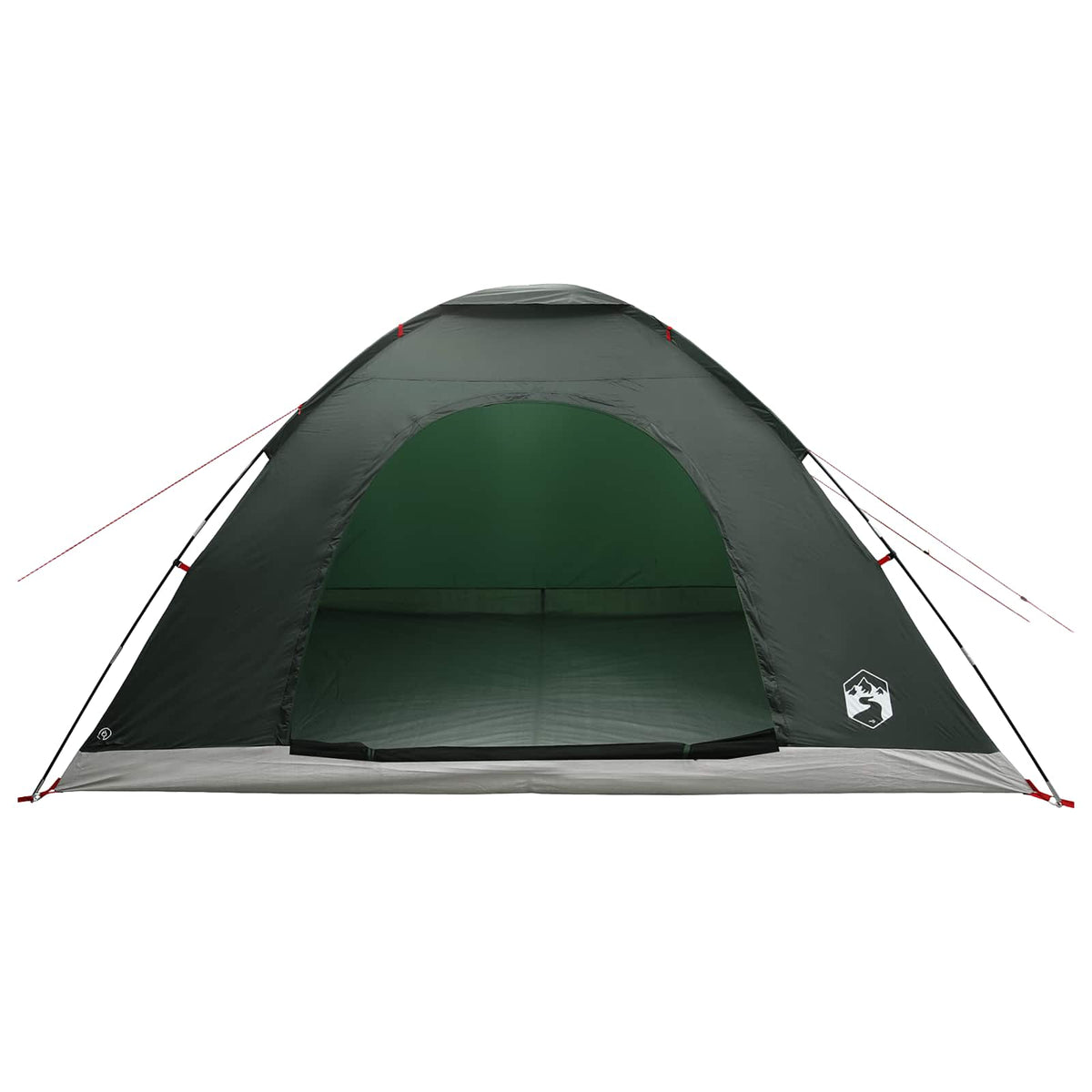 Camping telt 6-personers Army Grøn
