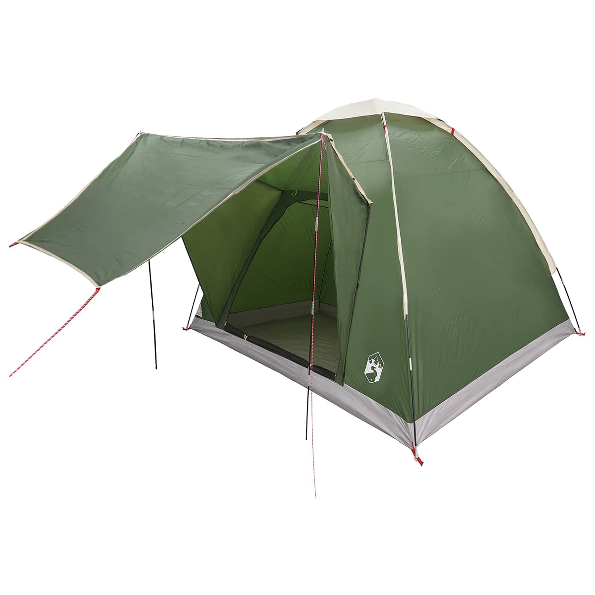 Camping telt 2-personers Grøn Polyester og Stål