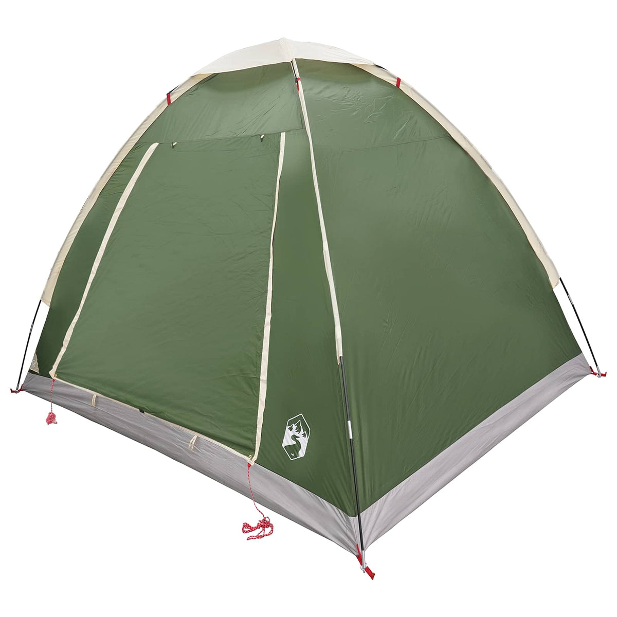 Camping telt 2-personers Grøn Polyester og Stål