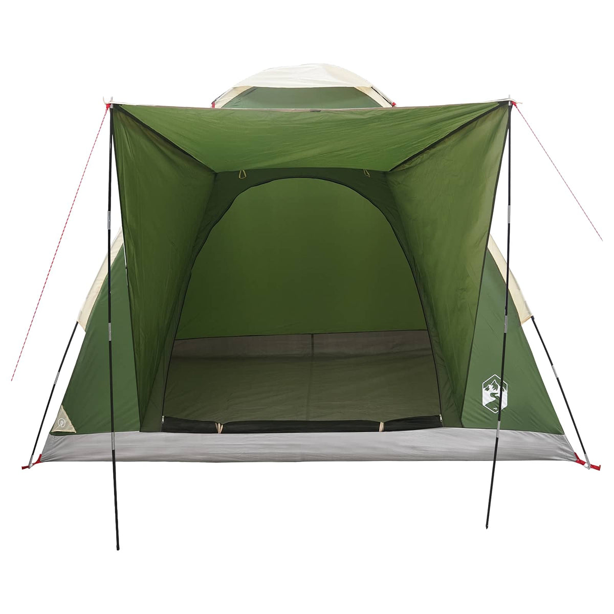 Camping telt 2-personers Grøn Polyester og Stål