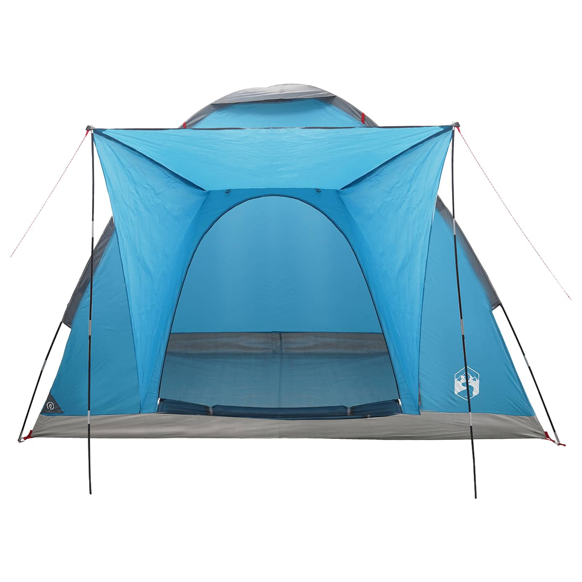 Camping telt 2-personers Blå Polyester og Stål
