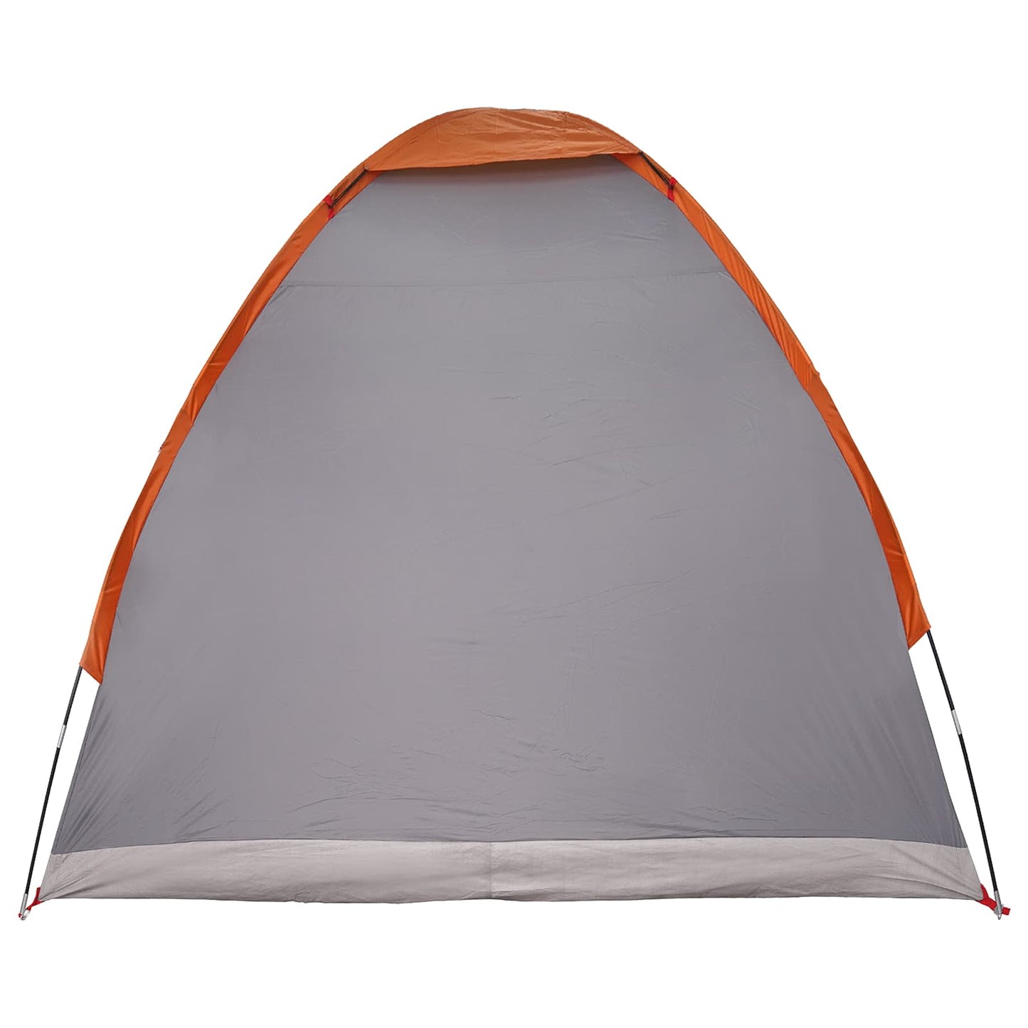 Camping telt 2-personers Grå og orange Polyester og Stål