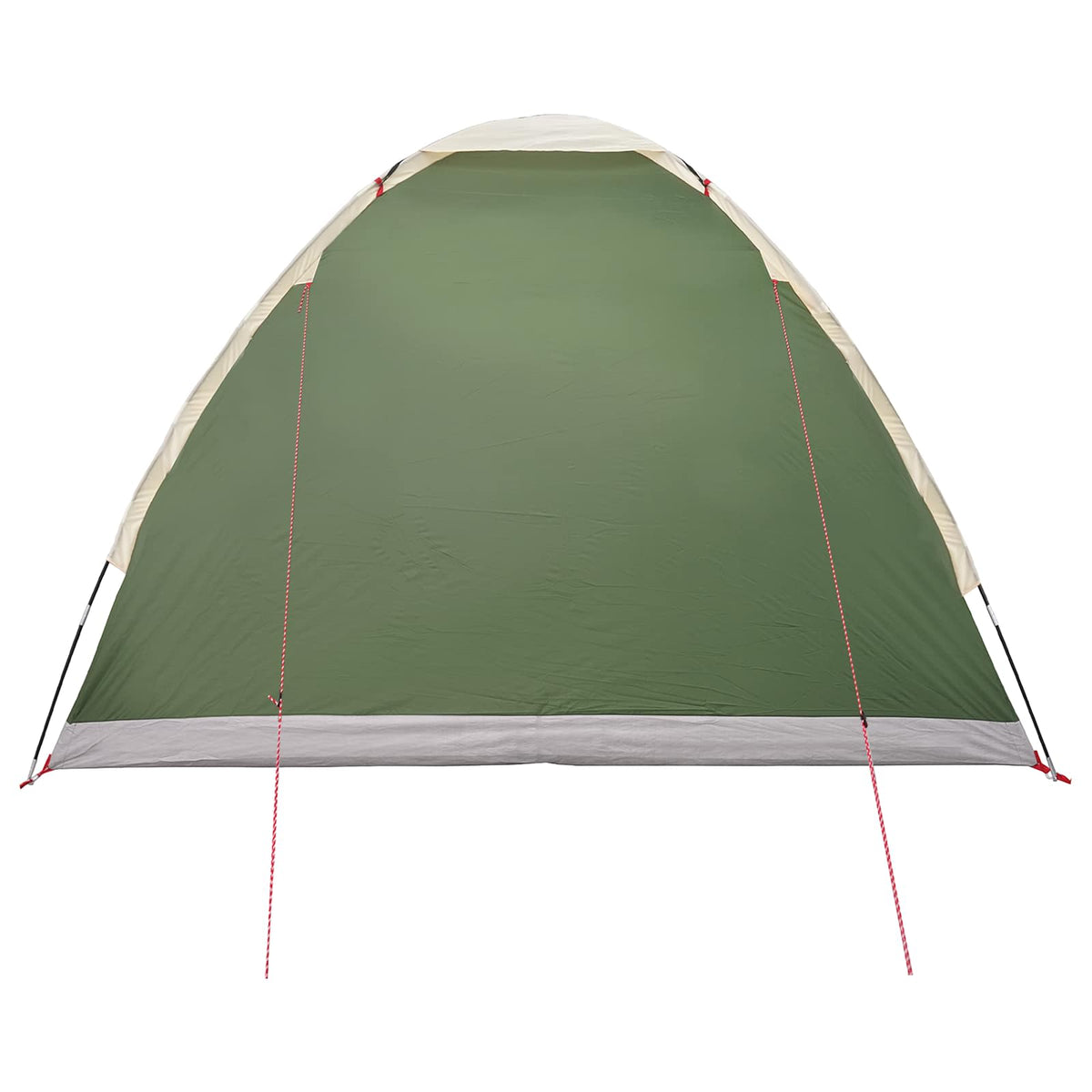 Camping telt 4-personers Grøn Polyester og Stål