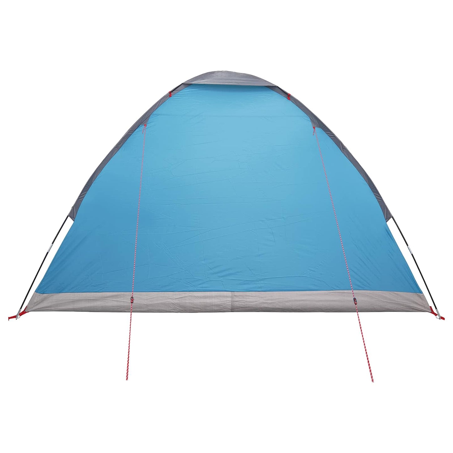 Camping telt 4-personers Blå Polyester og Stål