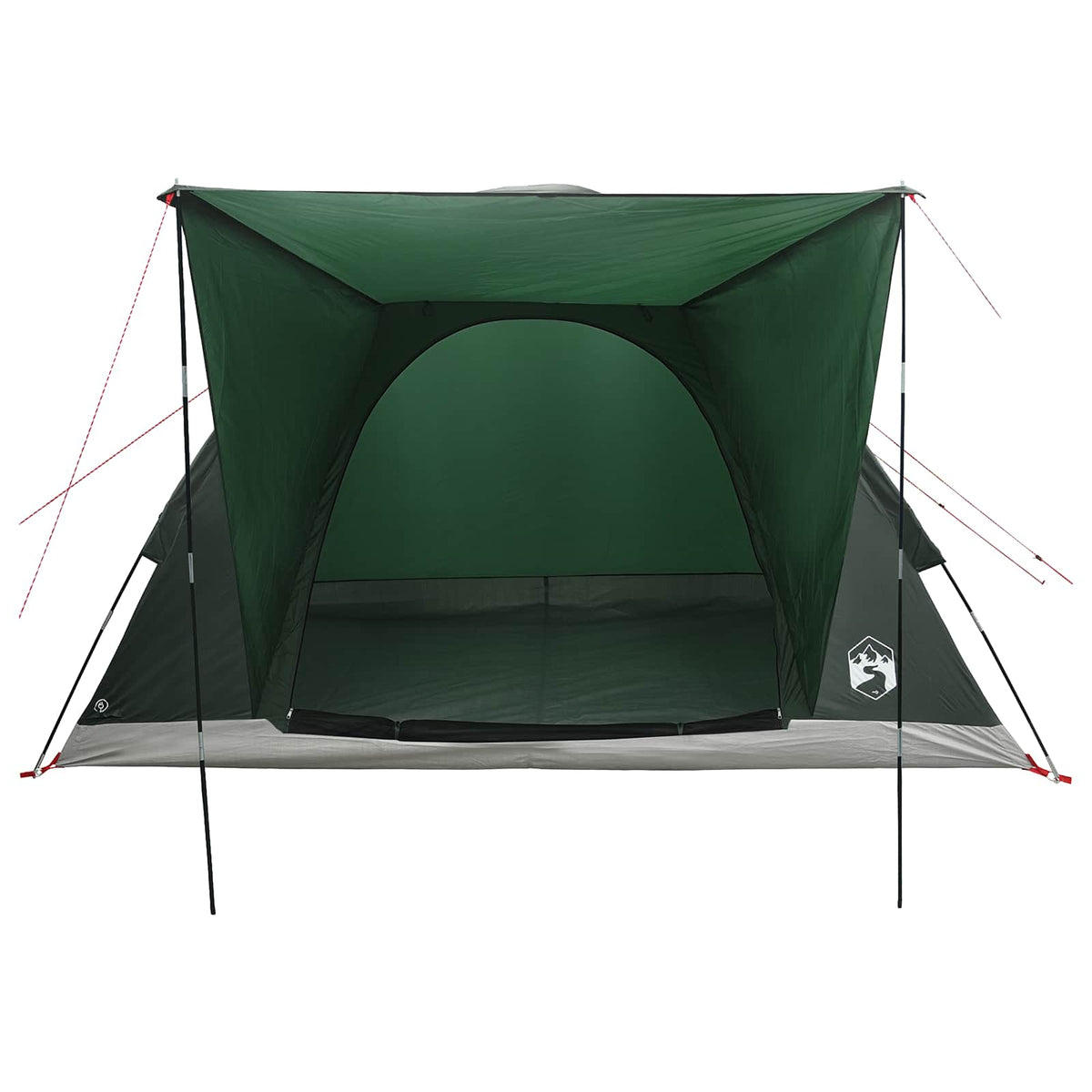 Camping telt 4-personers Army Grøn Polyester og Stål