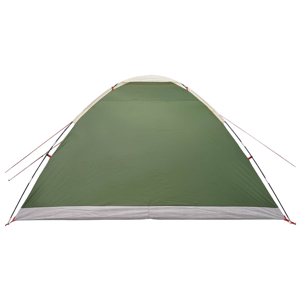 Camping telt 6-personers Grøn Polyester og Stål