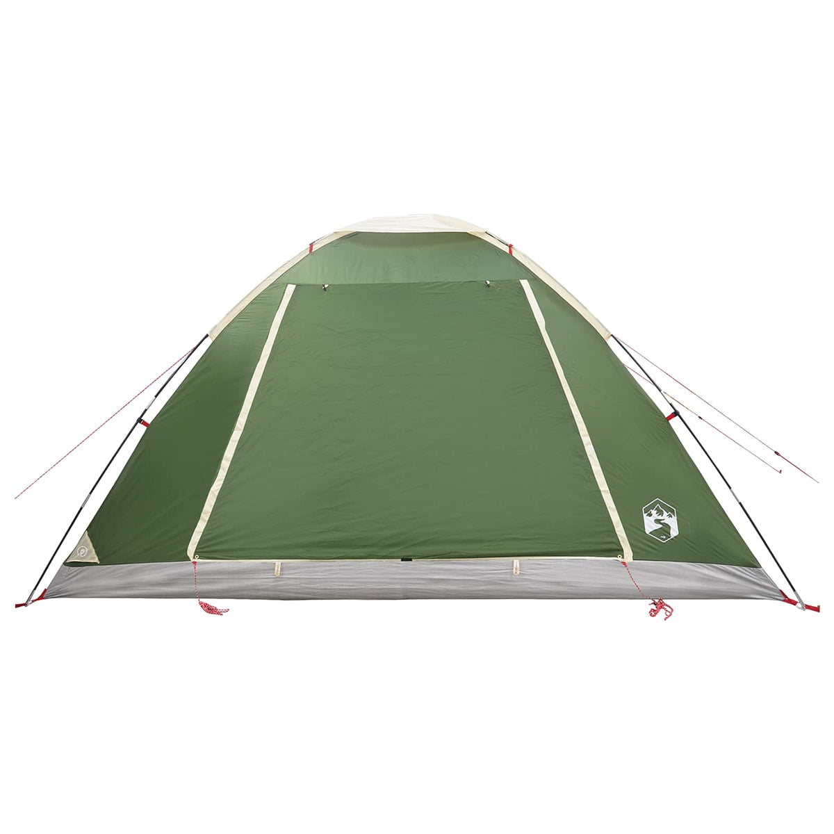 Camping telt 6-personers Grøn Polyester og Stål