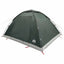 Camping telt 6-personers Army Grøn Polyester og Stål