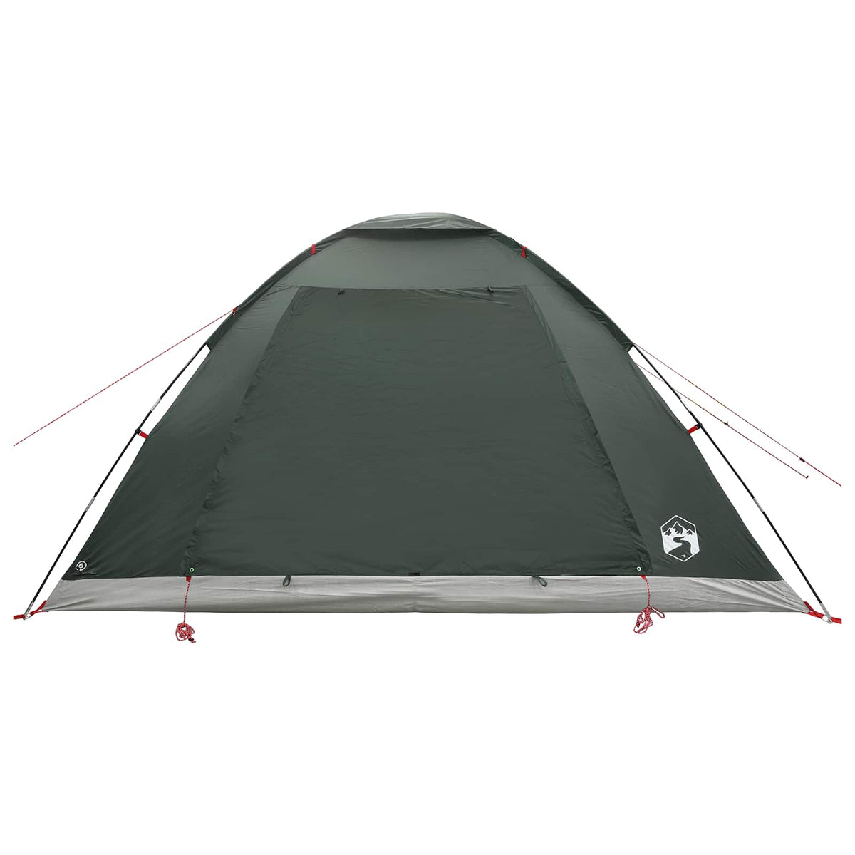 Camping telt 6-personers Army Grøn Polyester og Stål