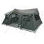 Familietelt 487 x 340 x 216 cm Army Grøn Polyester og Stål