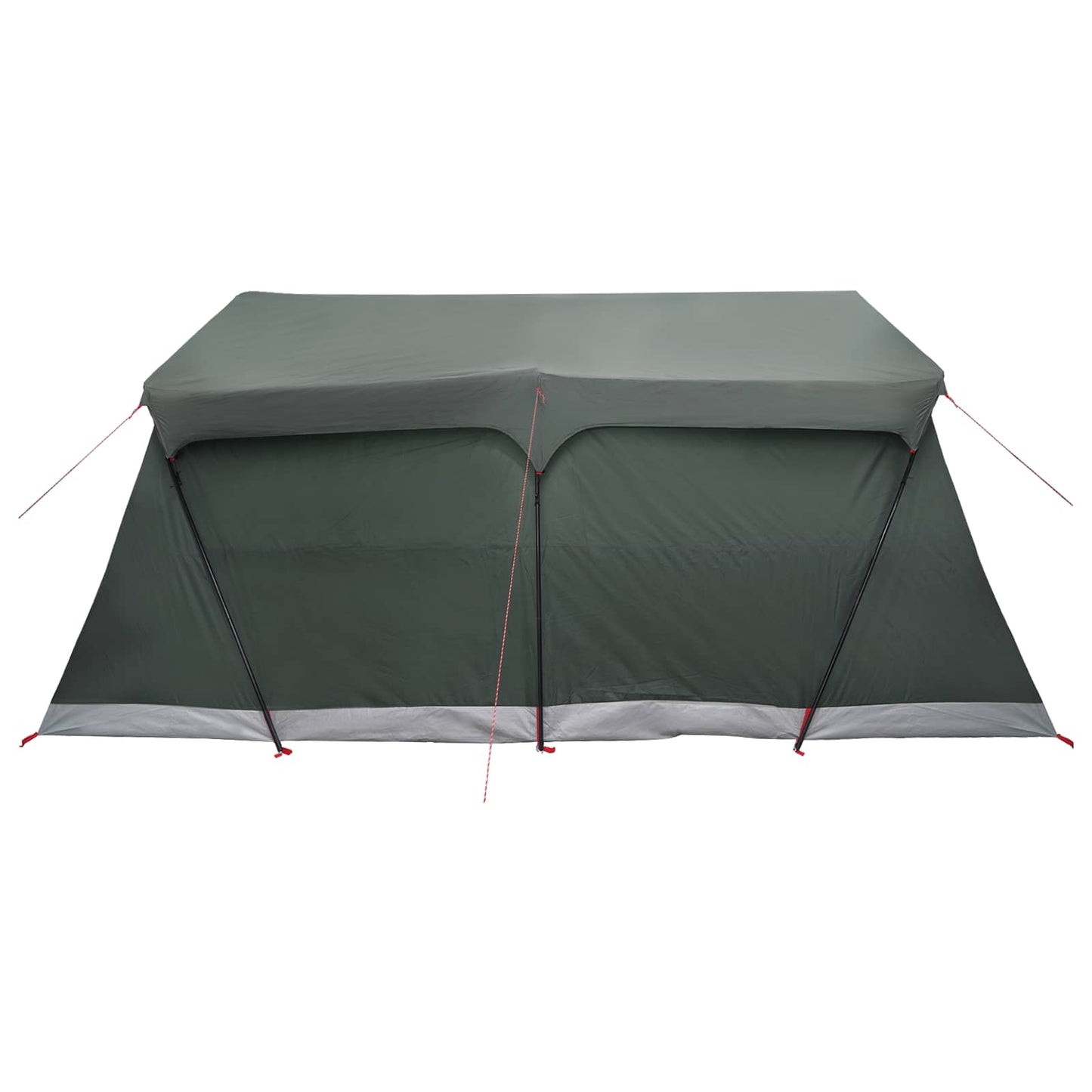 Familietelt 487 x 340 x 216 cm Army Grøn Polyester og Stål