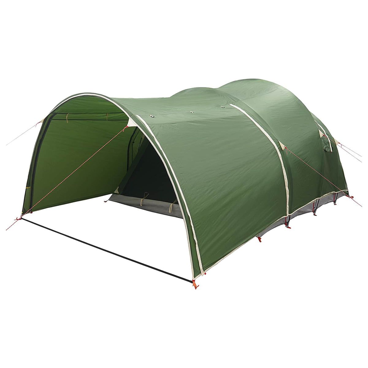 Tunneltelt 370 x 275 x 210 cm Grøn Polyester og Stål