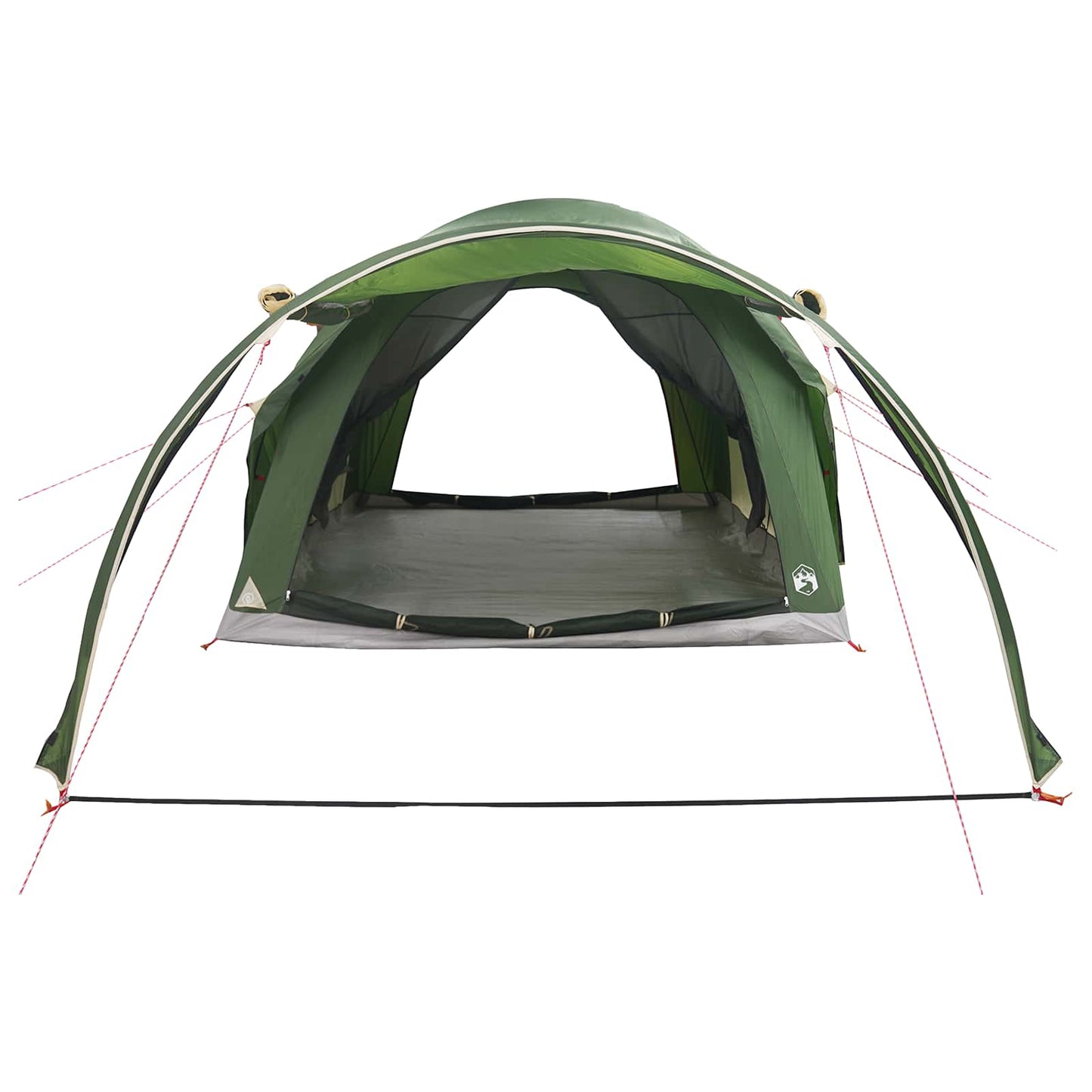 Tunneltelt 370 x 275 x 210 cm Grøn Polyester og Stål