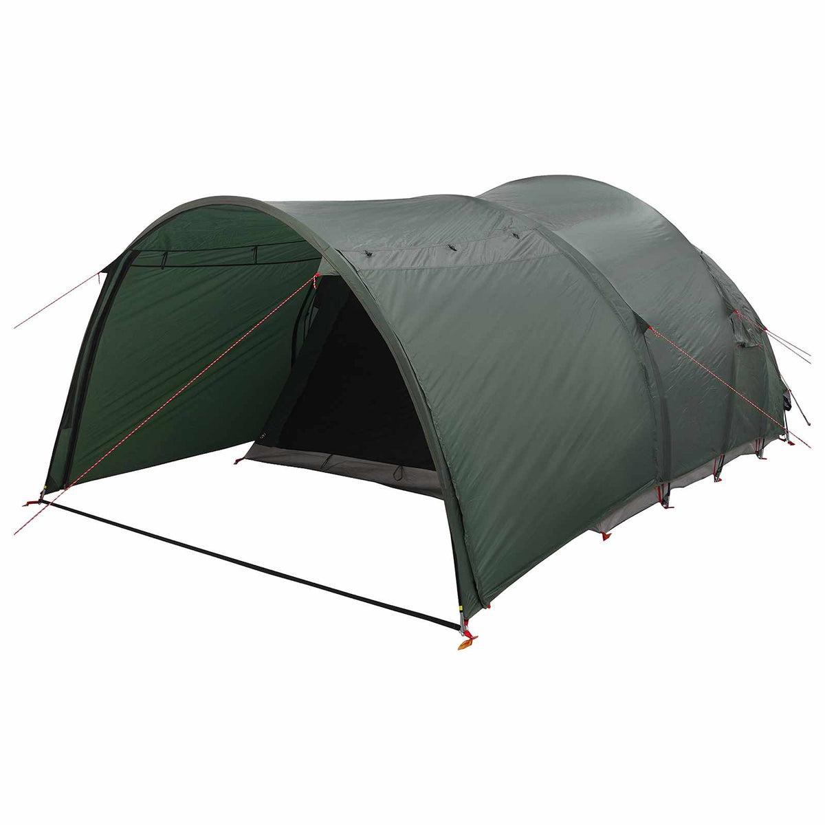 Tunneltelt 370 x 275 x 210 cm Army Grøn Polyester og Stål