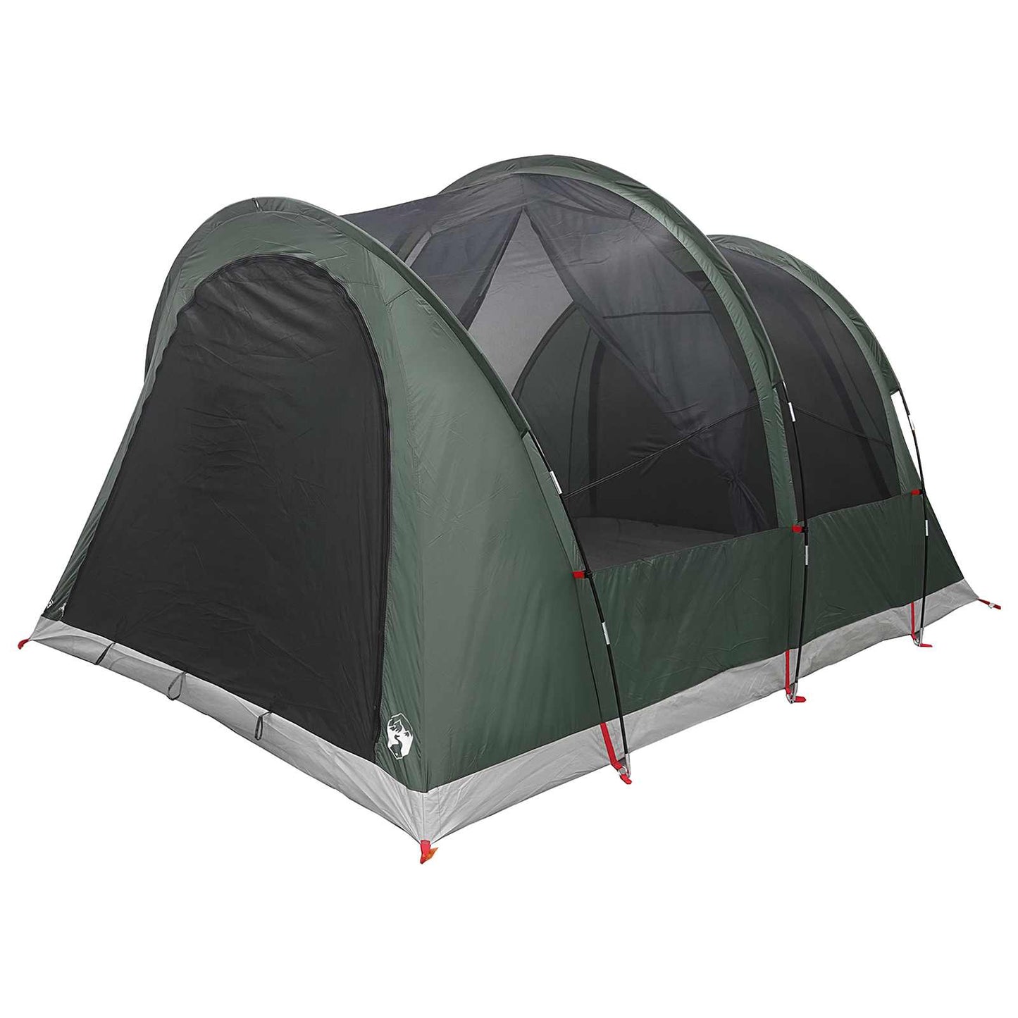 Tunneltelt 370 x 275 x 210 cm Army Grøn Polyester og Stål