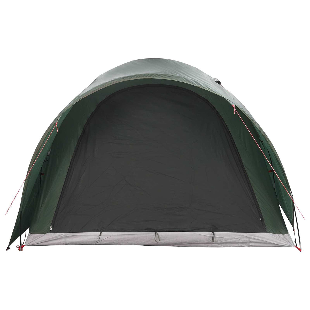 Tunneltelt 370 x 275 x 210 cm Army Grøn Polyester og Stål