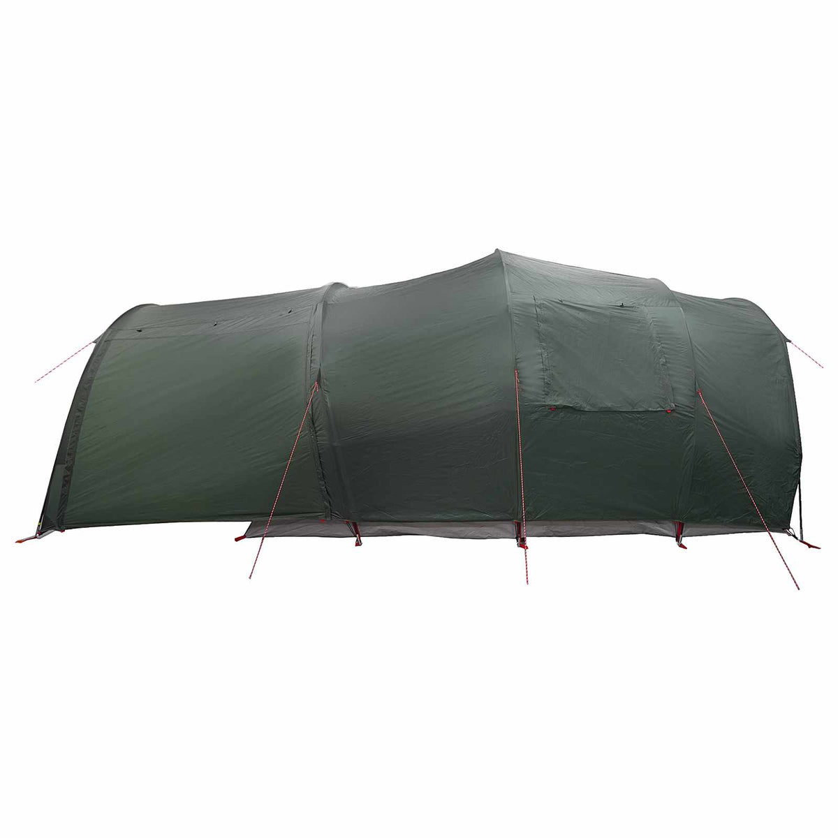 Tunneltelt 370 x 275 x 210 cm Army Grøn Polyester og Stål