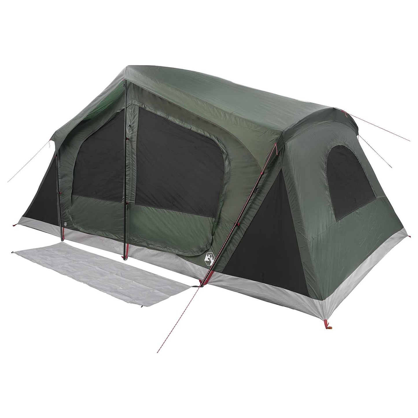 Hyttetelt Army Grøn 480 x 273 x 205 cm Polyester og Stål