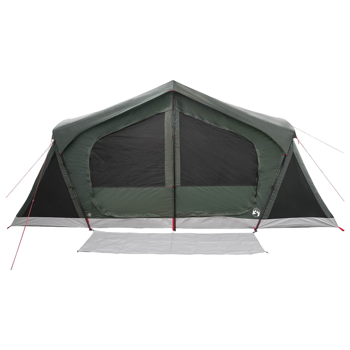 Hyttetelt Army Grøn 480 x 273 x 205 cm Polyester og Stål