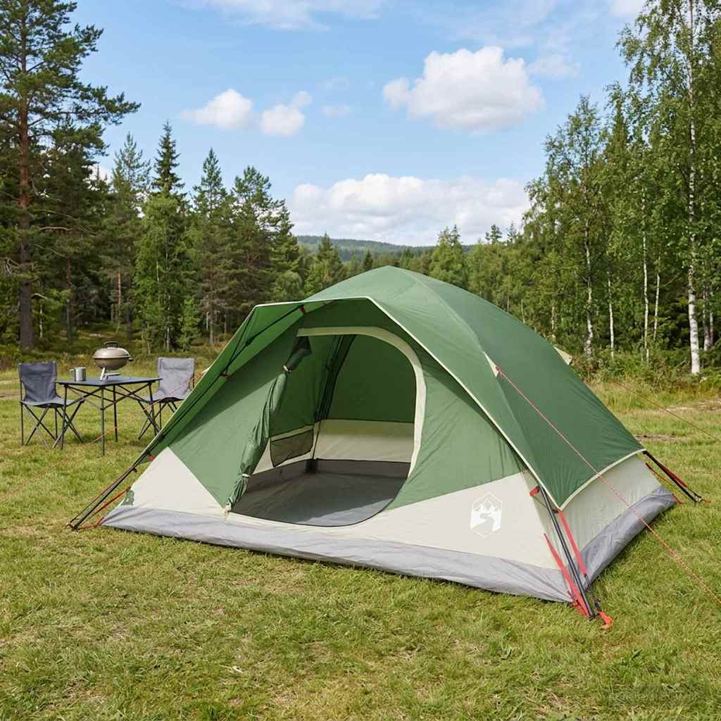 Øjeblikkeligt Telt Grøn 305 x 215 x 140 cm Polyester og Stål