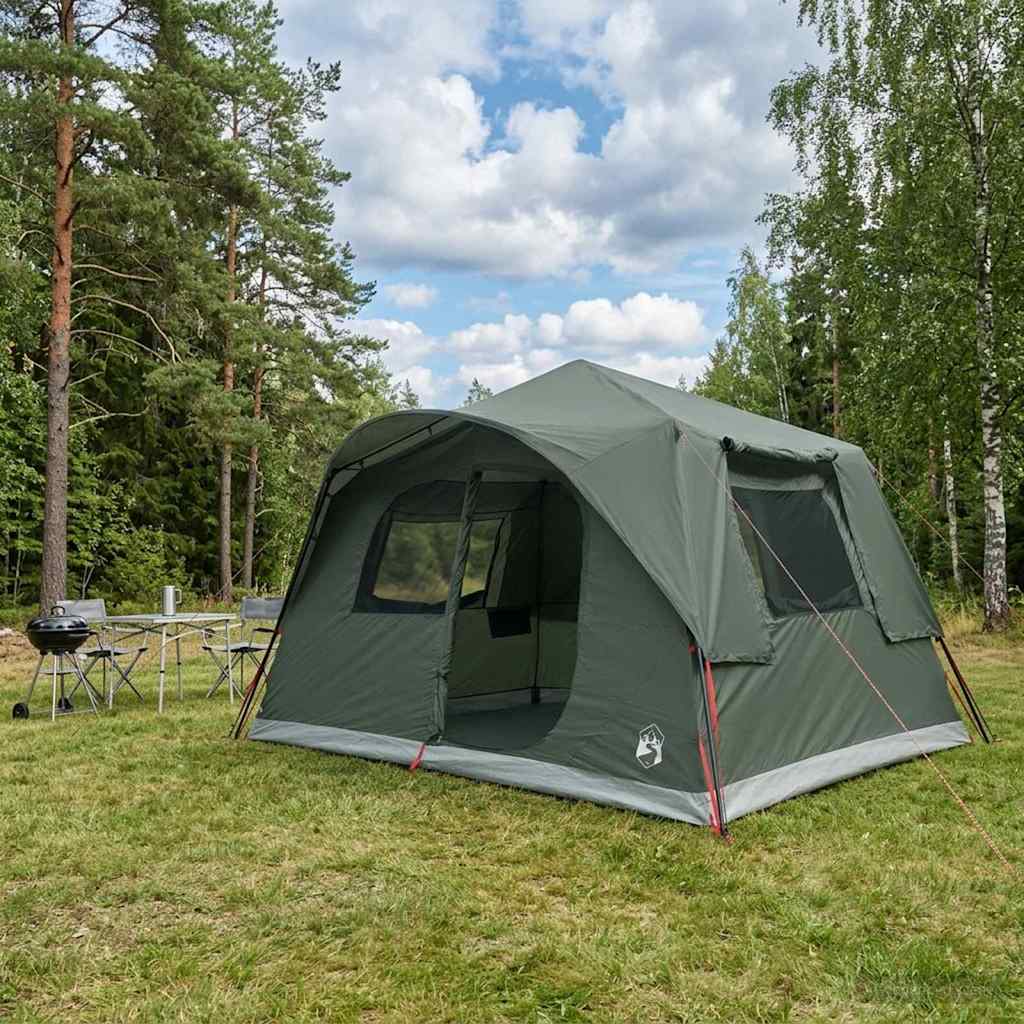 Øjeblikkeligt Telt med tag Army Grøn 365 x 380 x 200 cm