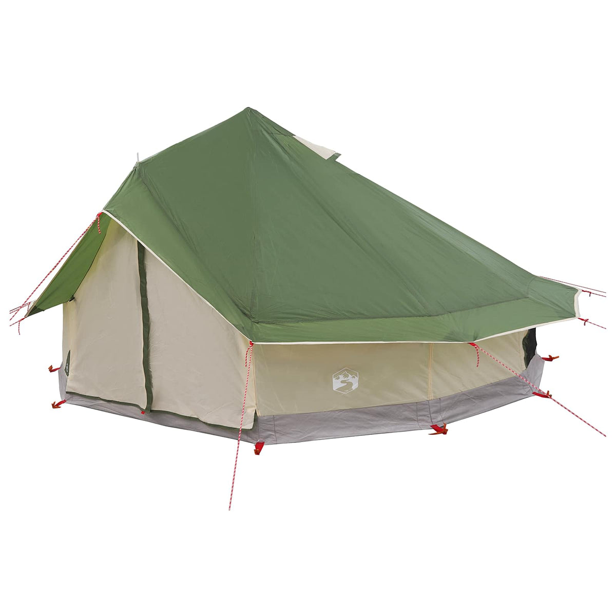 Tipi telt 18-personers Grøn Polyester og Stål
