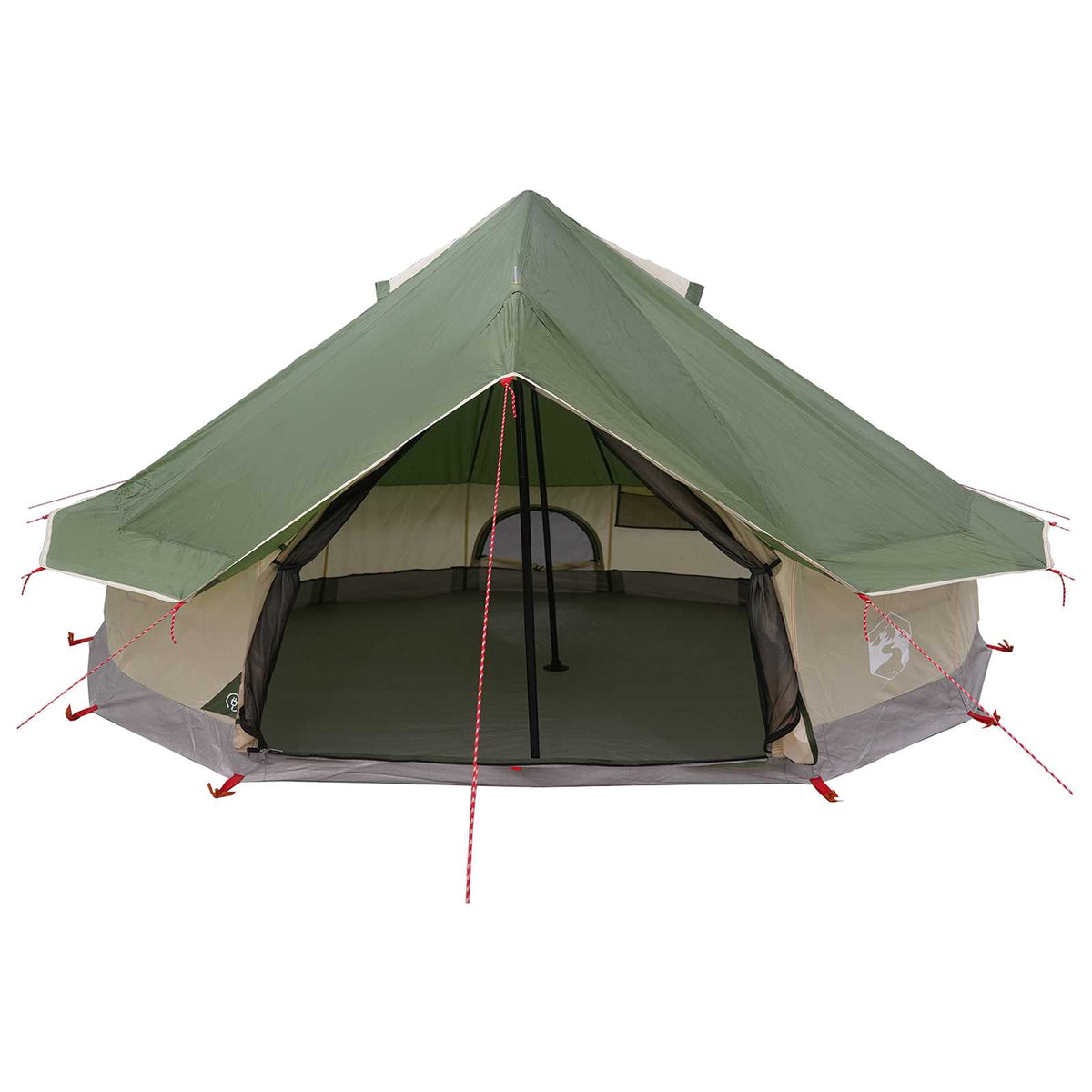 Tipi telt 18-personers Grøn Polyester og Stål