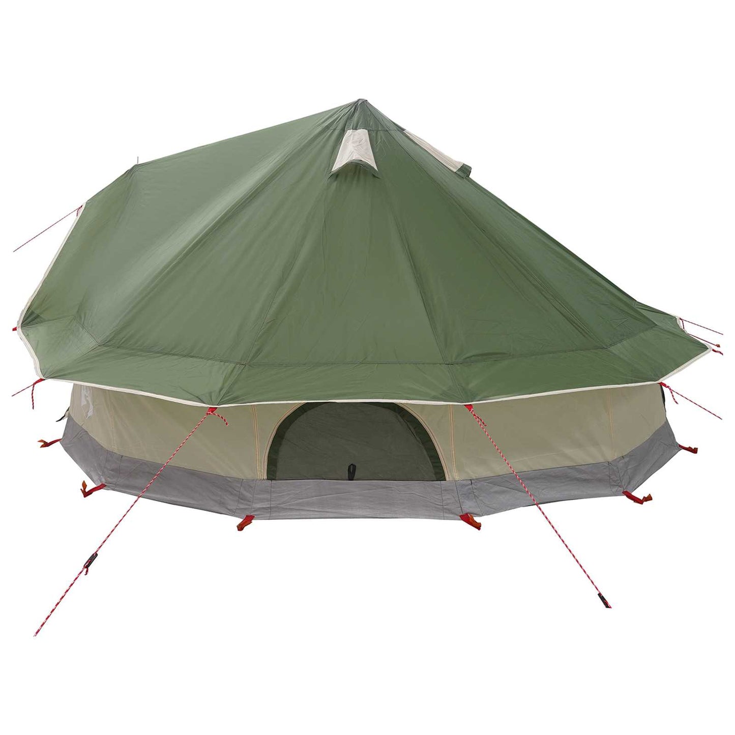 Tipi telt 18-personers Grøn Polyester og Stål