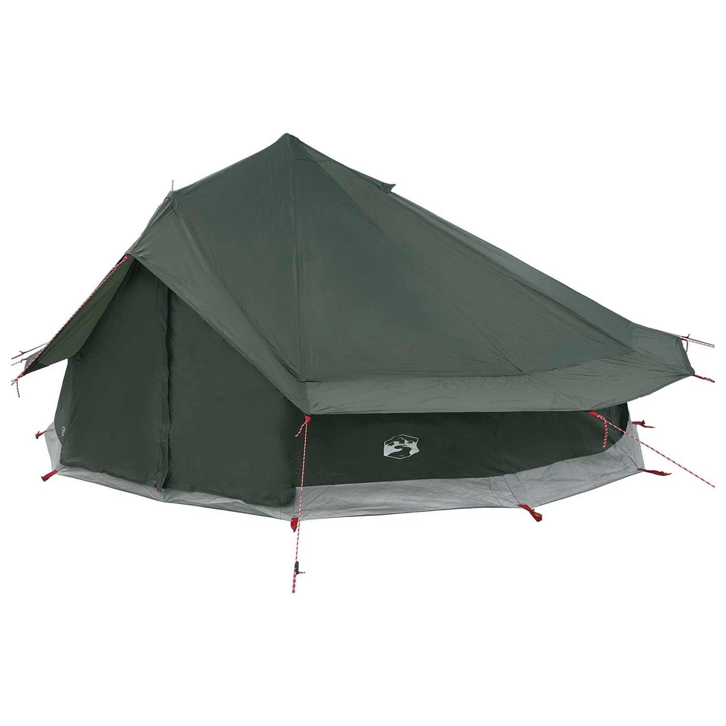 Tipi telt 20-personers Army Grøn Polyester og Stål