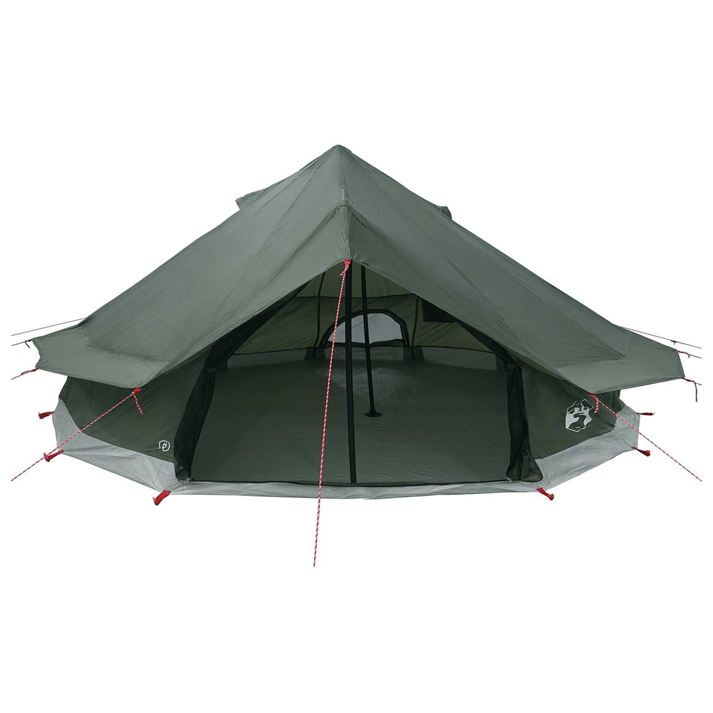 Tipi telt 20-personers Army Grøn Polyester og Stål