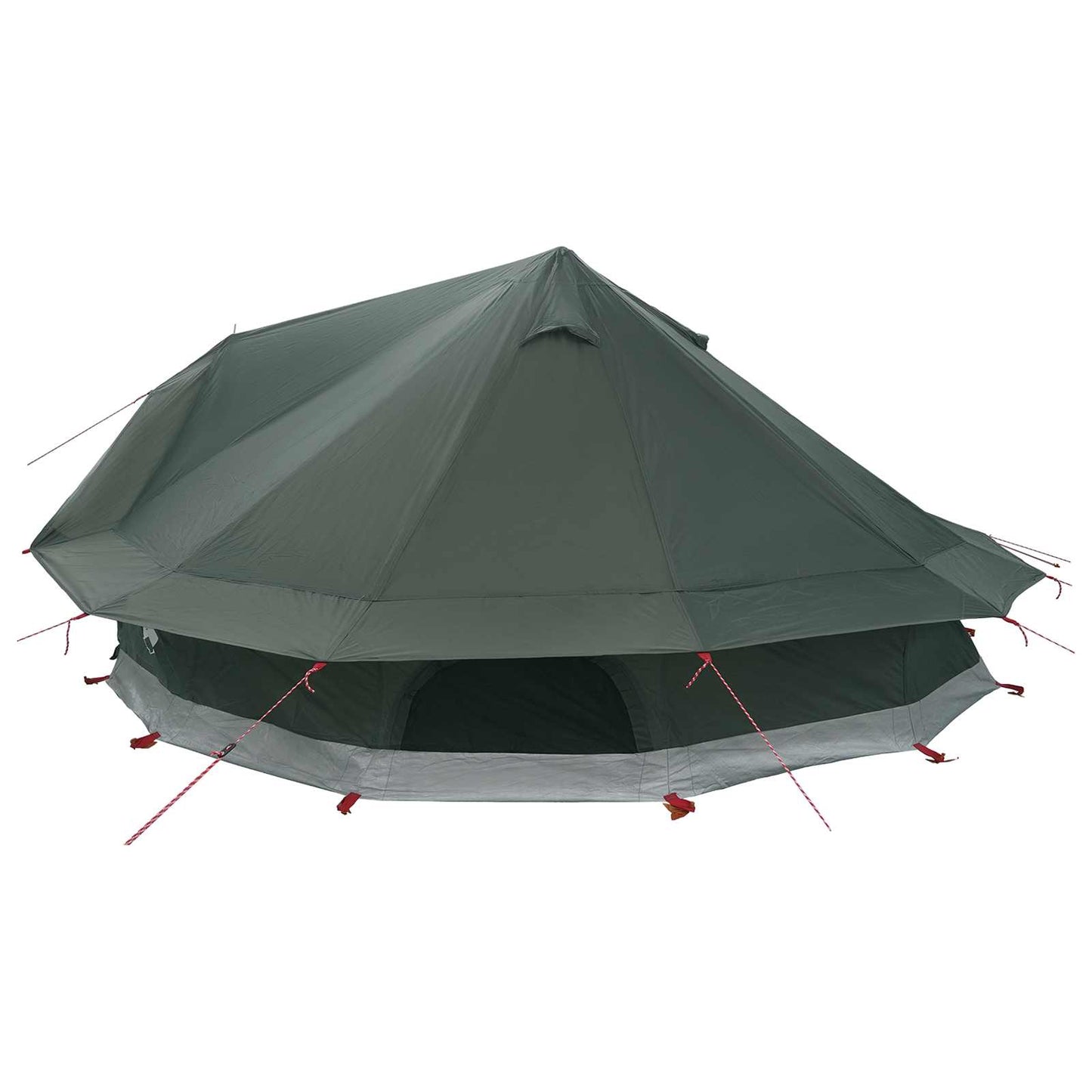Tipi telt 20-personers Army Grøn Polyester og Stål