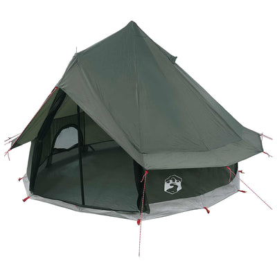 Tipi telt 4-personers Army Grøn Polyester og Stål
