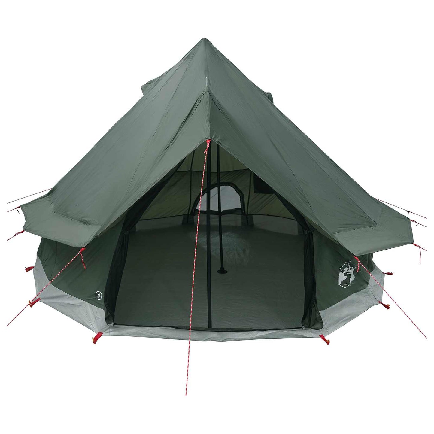Tipi telt 4-personers Army Grøn Polyester og Stål