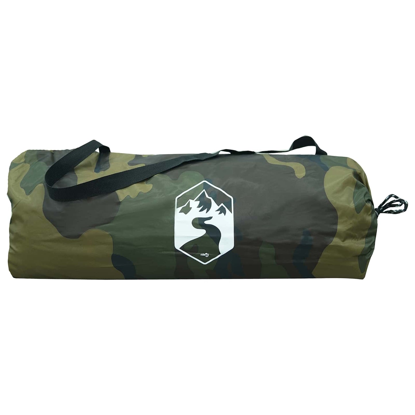 Jagttelt Camouflage 2-personers Polyester og Stål