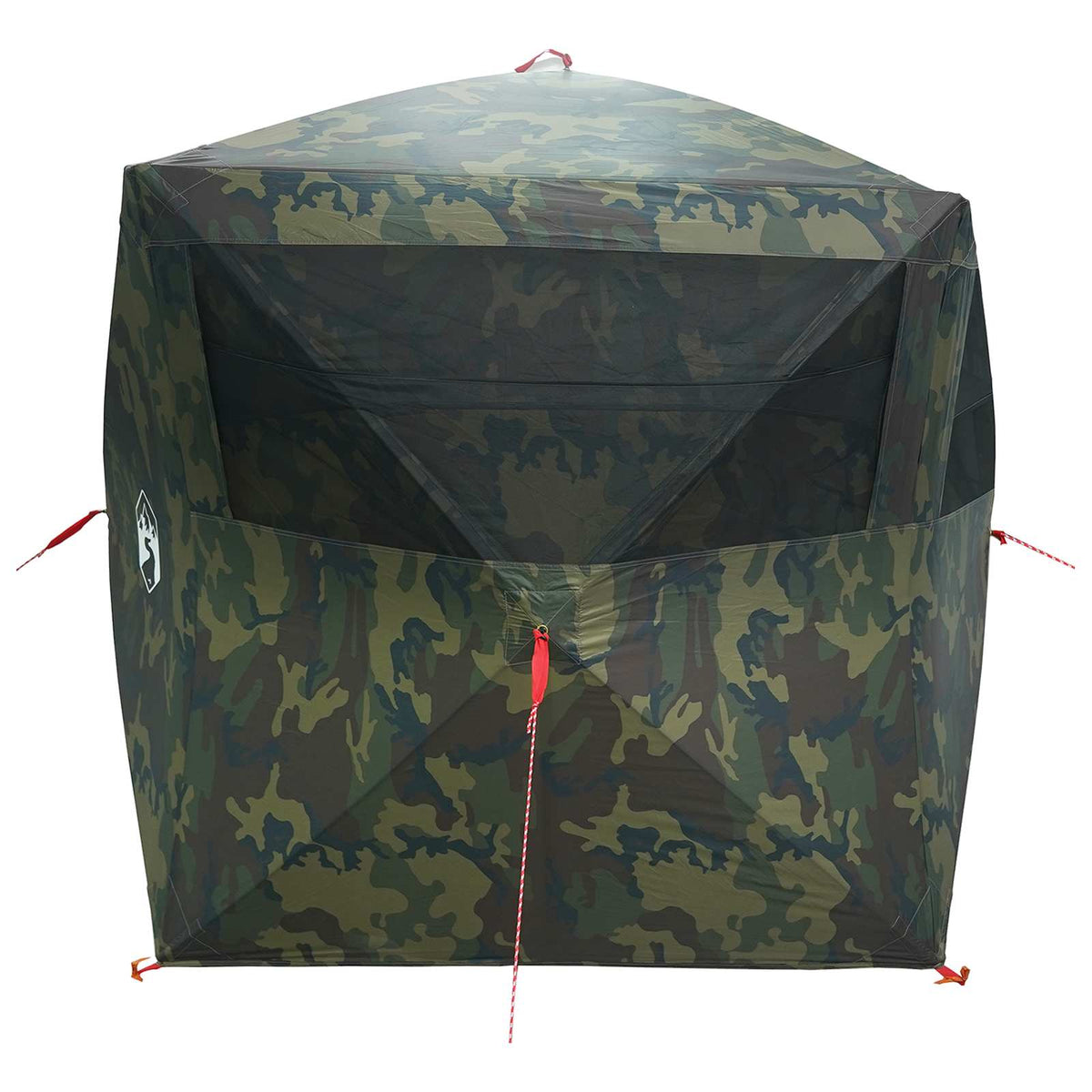 Jagttelt Camouflage 2-personers Polyester og Stål