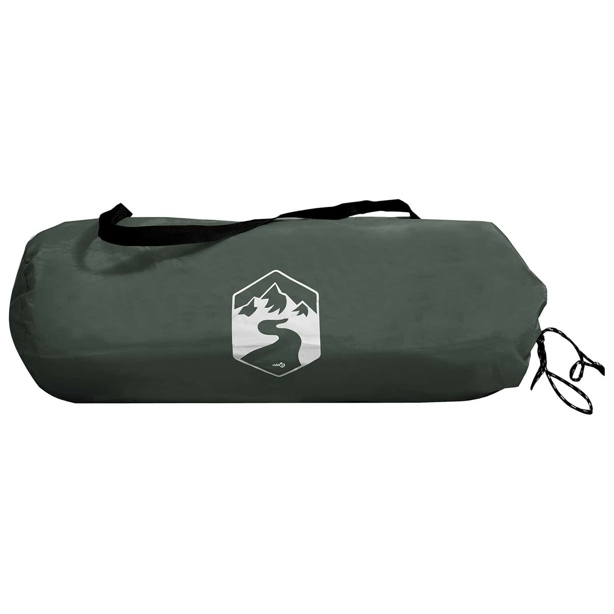 Jagttelt 145 x 145 x 150 cm Army Grøn Polyester og Stål